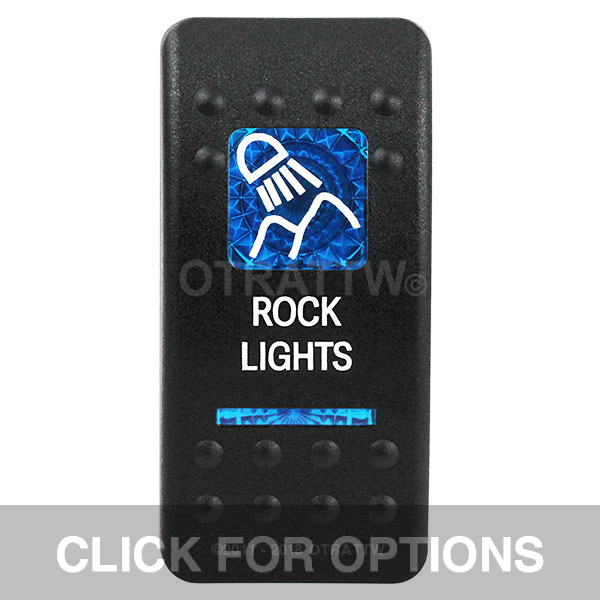 CONTURA II, ROCK LIGHTS, BLUE LENS, LOWER INDEPENDENT