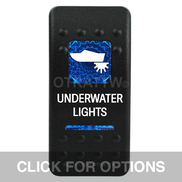 CONTURA II, UNDERWATER LIGHTS, BLUE LENS, LOWER INDEPENDENT