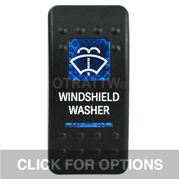 CONTURA II, WINDSHIELD WASHER, BLUE LENS, LOWER INDEPENDENT