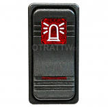 CONTURA X, STROBE LIGHT, SEALED ROCKER SWITCH, RED LENS CONTURA X, STROBE LIGHT, SEALED ROCKER SWITCH, RED LENS