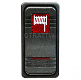 CONTURA X, WINCH, SEALED ROCKER SWITCH, RED LENS CONTURA X, WINCH, SEALED ROCKER SWITCH, RED LENS