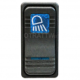 CONTURA X, WORK LIGHT, SEALED ROCKER SWITCH, BLUE LENS CONTURA X, WORK LIGHT, SEALED ROCKER SWITCH, BLUE LENS