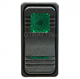 CONTURA X, GREEN LENS, SEALED ROCKER SWITCH CONTURA X, GREEN LENS, SEALED ROCKER SWITCH