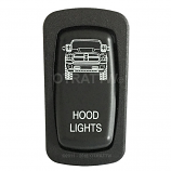 L-SERIES, DODGE RAM HOOD LIGHTS,  UPPER LED INDEPENDENT