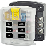 Blue Sea ST Blade Fuse Block with cover  Blue Sea ST Blade Fuse Block with cover